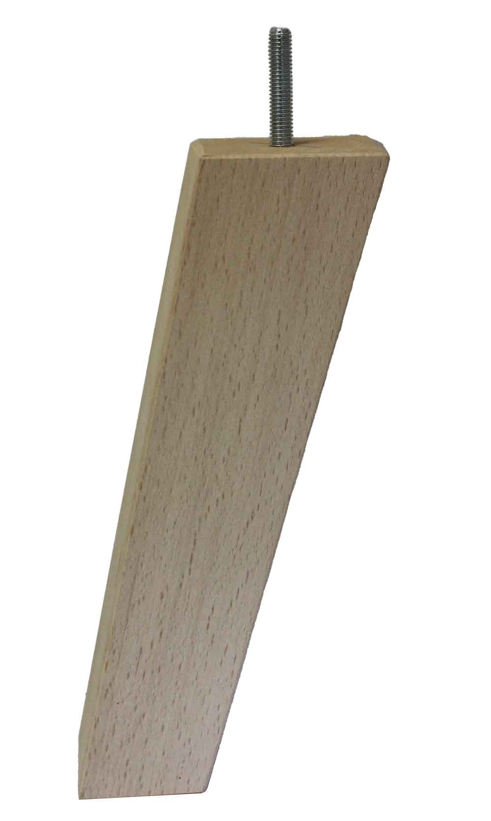Modern Back Wooden Furniture Legs - Set of 2