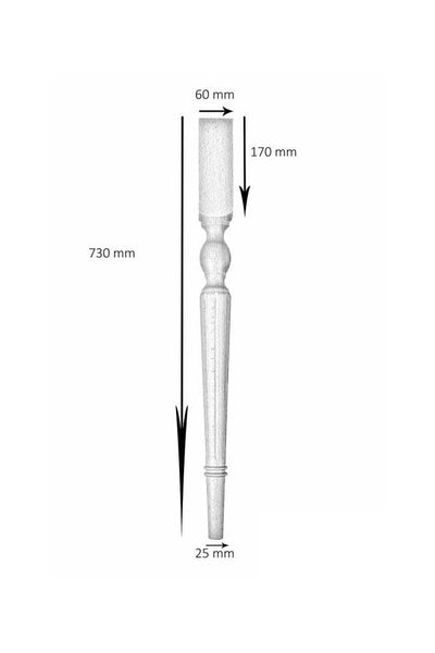 Seville Detailed Table Legs