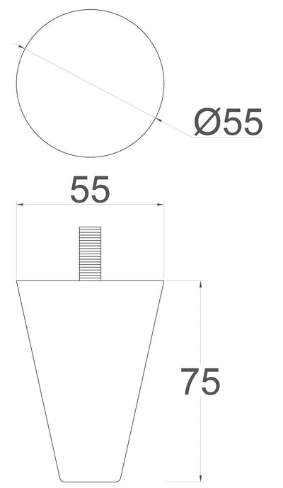 Halia Tapered Furniture Legs